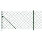 Cerca de alambre con brida verde 0,8x25 m