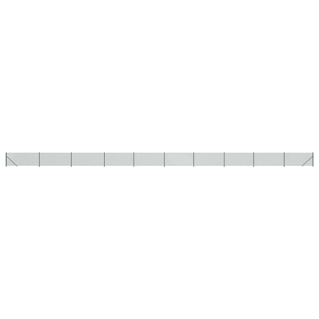 Cerca de alambre con brida verde 1x25 m