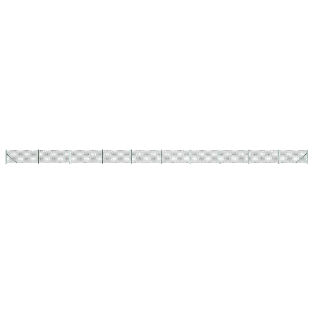 Cerca de alambre con brida verde 1,1x25 m