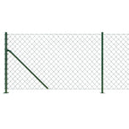 Cerca de alambre con brida verde 1,1x25 m