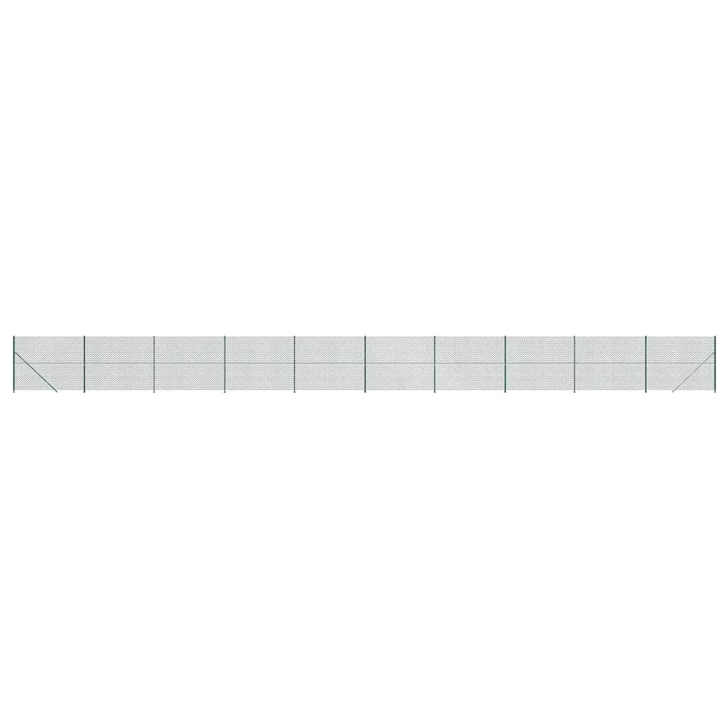 Cerca de alambre con brida verde 1,4x25 m
