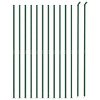 Cerca de alambre con brida verde 1,4x25 m