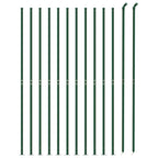 Cerca de alambre con brida verde 1,6x25 m