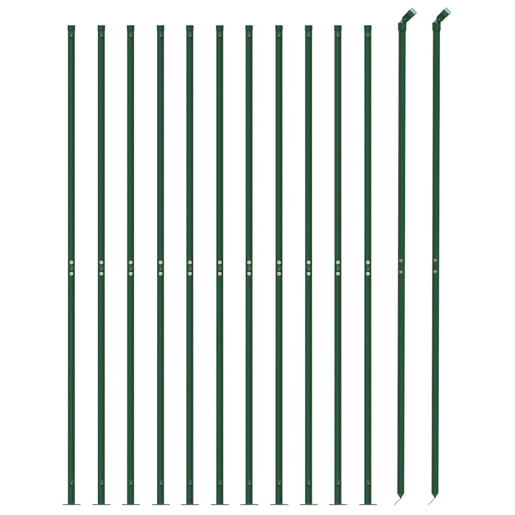Cerca de alambre con brida verde 1,8x25 m