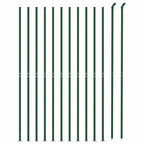 Cerca de alambre con brida verde 2,2x25 m