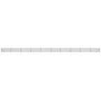 Cerca de alambre con brida gris antracita 0,8x25 m
