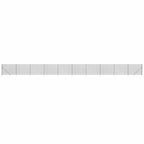 Cerca de alambre con brida gris antracita 1,4x25 m