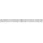Cerca de alambre con brida gris antracita 1,6x25 m