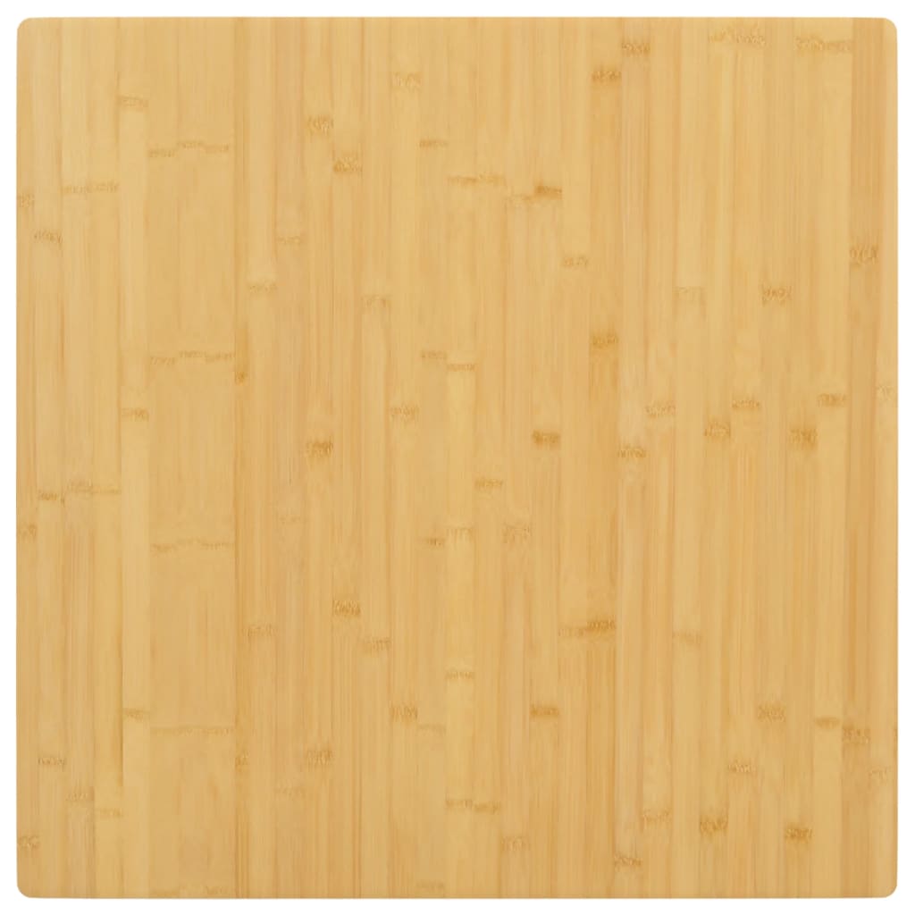 Tablero de mesa de bambú 40x40x1,5 cm