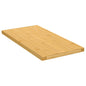 Estante de pared de bambú 100x20x1,5 cm
