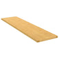 Estante de pared de bambú 100x20x1,5 cm