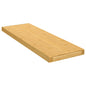 Estante de pared de bambú 100x20x1,5 cm