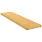 Estante de pared de bambú 100x20x1,5 cm