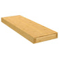 Estante de pared de bambú 100x20x1,5 cm