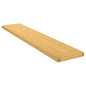Estante de pared de bambú 100x20x1,5 cm
