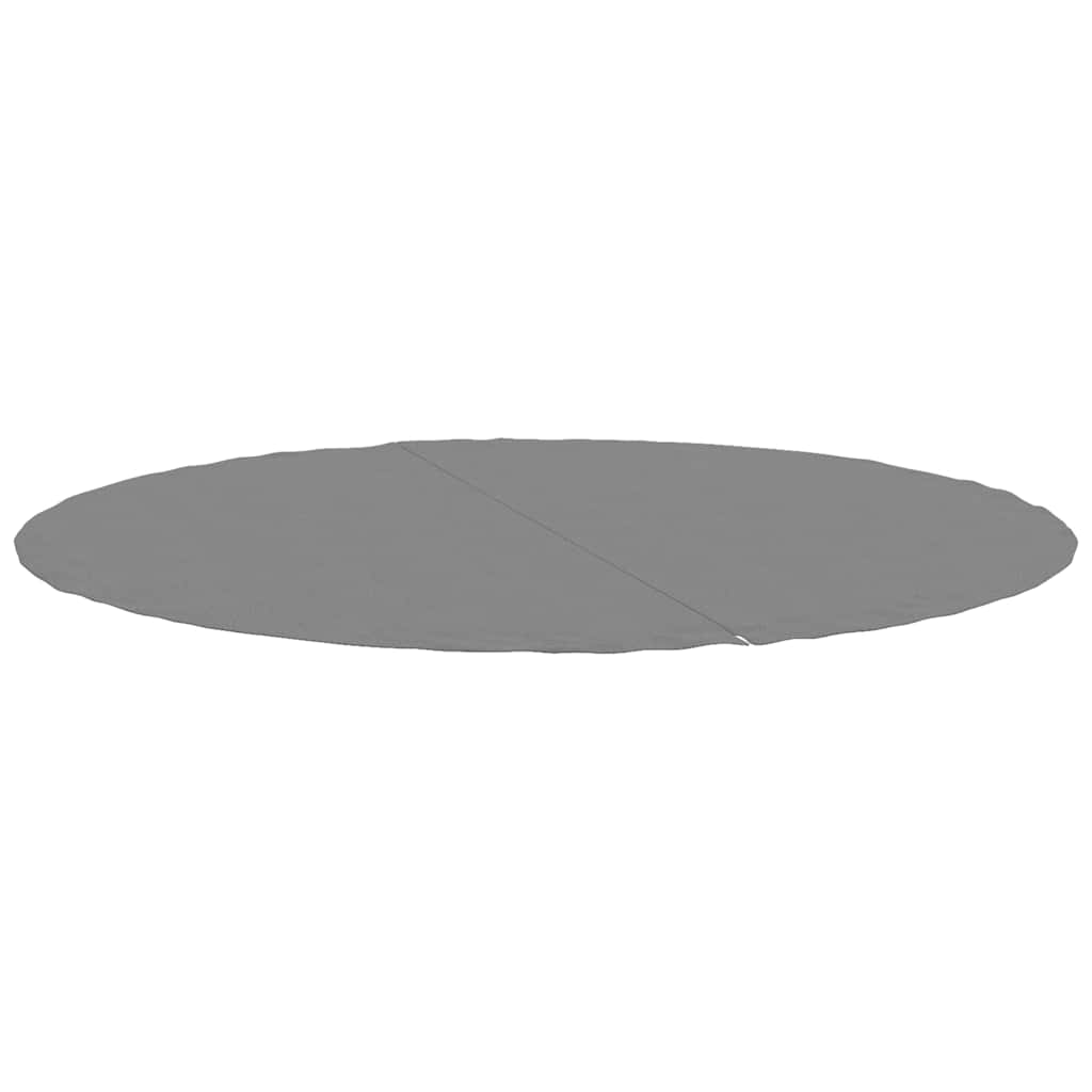 Tapiz de suelo piscina geotextil de poliéster gris claro Ø244cm