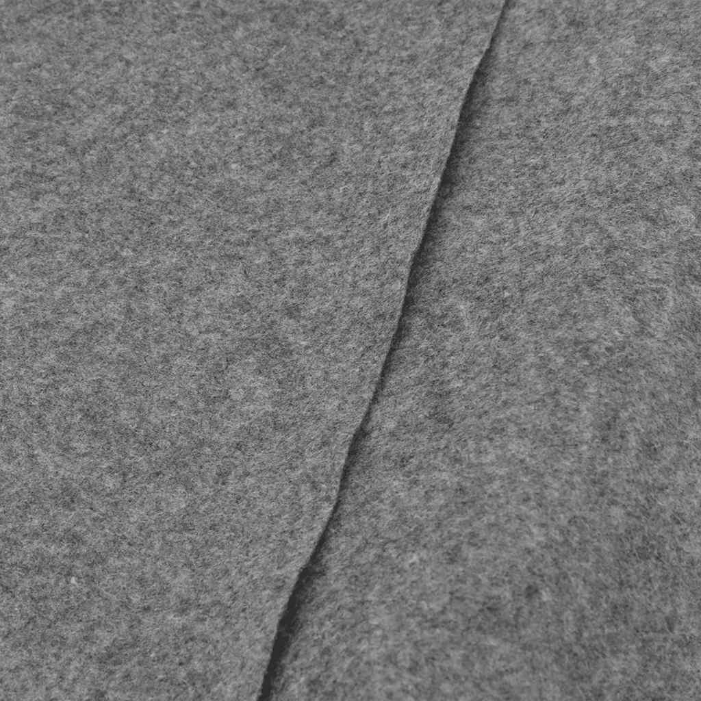 Tapiz de suelo piscina geotextil de poliéster gris claro Ø244cm