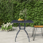 Mesa de jardim de malha de aço cinza antracite 50x50x72 cm
