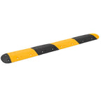 Badén de velocidad caucho amarillo y negro 129x32,5x4 cm