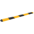 Badén de velocidad caucho amarillo y negro 129x32,5x4 cm