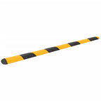 Badén de velocidad caucho amarillo y negro 129x32,5x4 cm