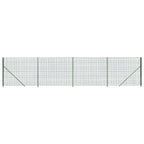 Cerca de alambre con brida verde 1,4x10 m