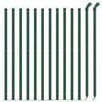 Cerca de alambre con brida verde 0,8x25 m