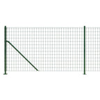 Cerca de alambre con brida verde 0,8x25 m