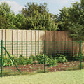 Cerca de alambre con brida verde 1x25 m