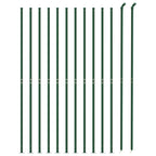 Cerca de alambre con brida verde 1,4x25 m