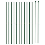 Cerca de alambre con brida verde 2x25 m