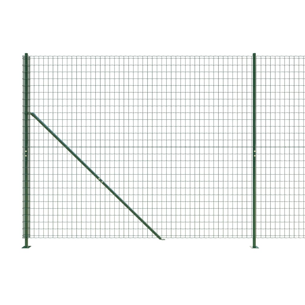 Cerca de alambre con brida verde 2x25 m