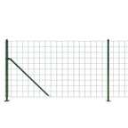 Cerca de alambre con brida verde 1x10 m