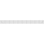 Cerca de alambre con brida gris antracita 1,4x25 m