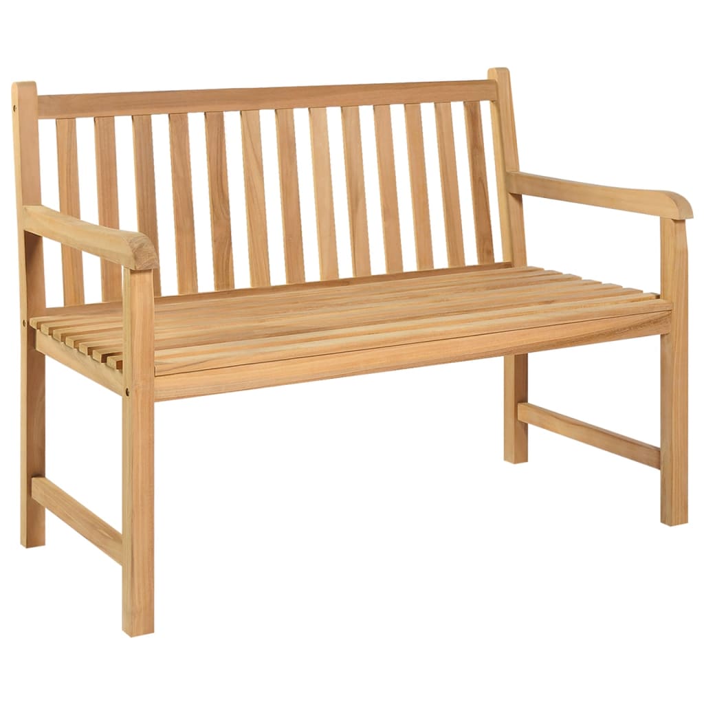 Juego de comedor de jardín 4 piezas madera maciza de teca