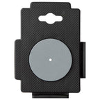 Plataformas móviles con 8 ruedas 12 uds PP negro 150 kg