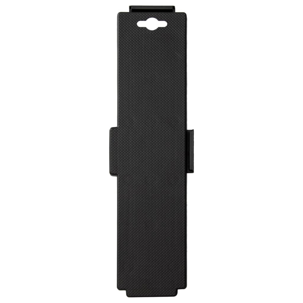 Plataformas móviles con 4 ruedas 10 uds PP negro 170 kg