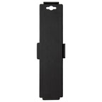 Plataformas móviles con 4 ruedas 10 uds PP negro 170 kg