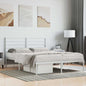 Estructura cama con cabecero sin colchón marrón roble 100x190cm
