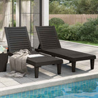 Tumbona ajustable en 4 alturas polipropileno 155,5x57x28 cm