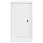 Aparadores 2 uds madera blanco brillante 37,5x35,5x67,5 cm