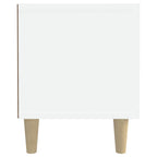 Mueble de TV blanco 180x31,5x40 cm madera de ingeniería