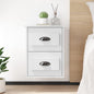 White wall-mounted bedside table 41.5x36x53 cm