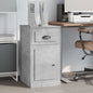 Auxiliary chest of drawers white plywood 40x50x75 cm