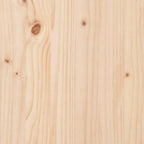 Tablero de mesa cuadrado de madera maciza de pino 70x70x2,5 cm
