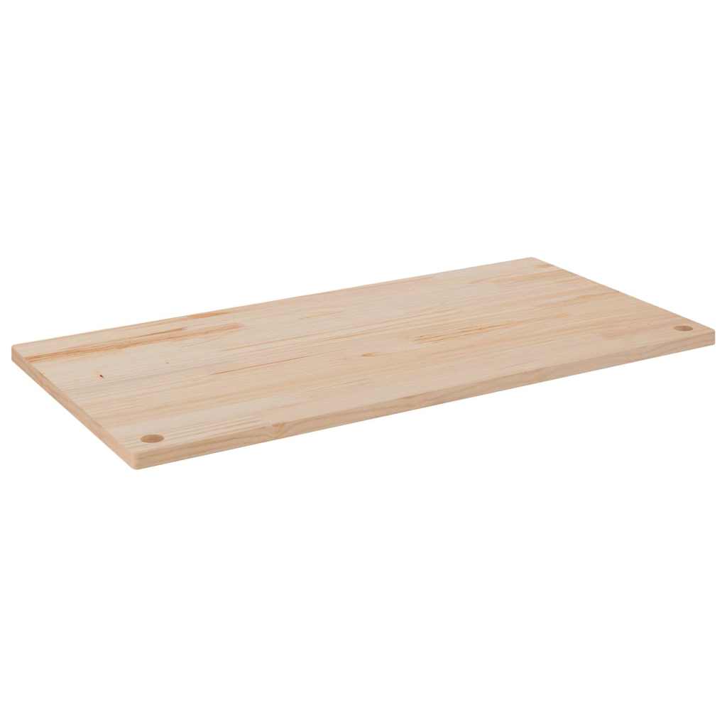 Tablero de escritorio madera maciza de pino 100x50x2,5 cm