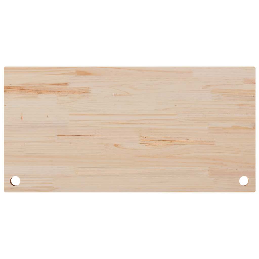 Tablero de escritorio madera maciza de pino 100x50x2,5 cm