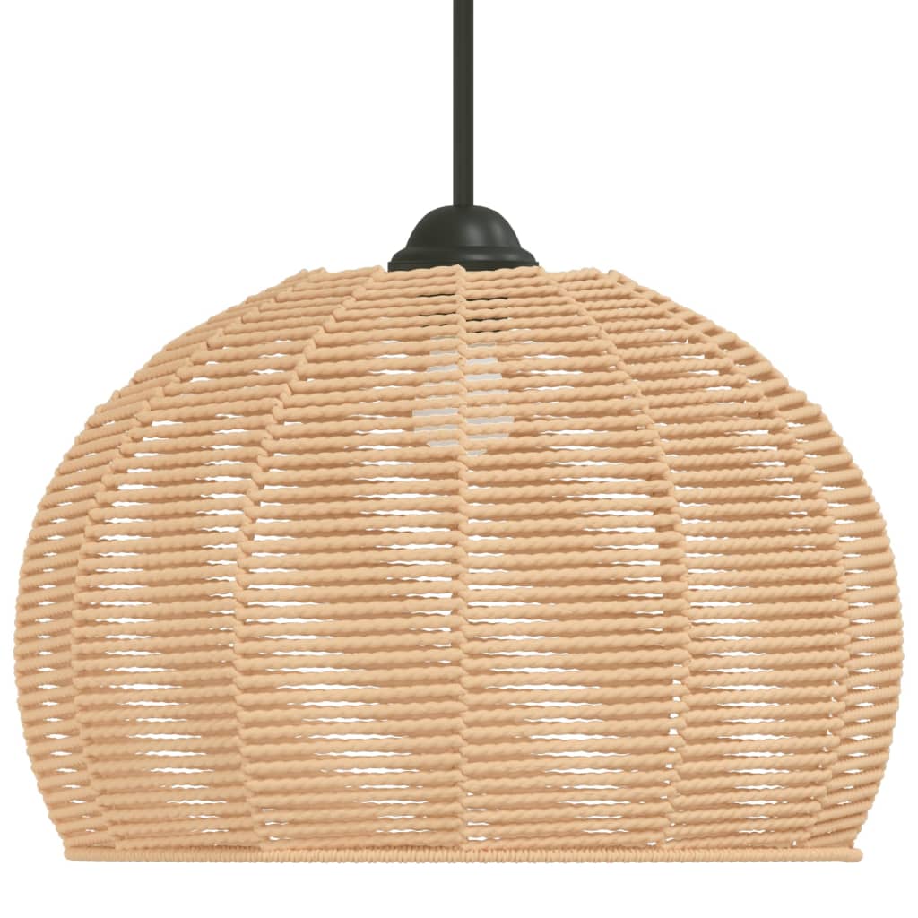 Pantalla de lámpara de techo hierro y papel Ø36x26 cm