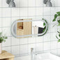 Espejo de baño LED ovalado 100x45 cm