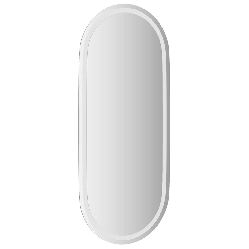 Espejo de baño LED ovalado 100x45 cm